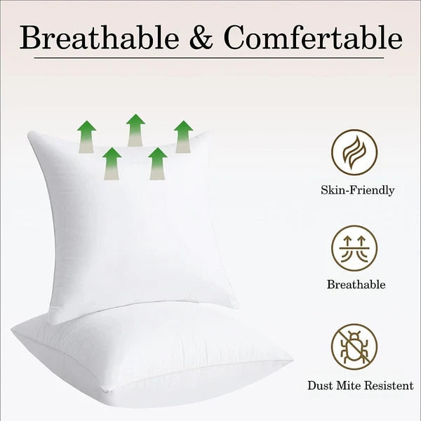 Pack of 1,2,4,6 Velvet Filled Cushion Covers 18x18 Sofa Decor Throw Pillow Cases