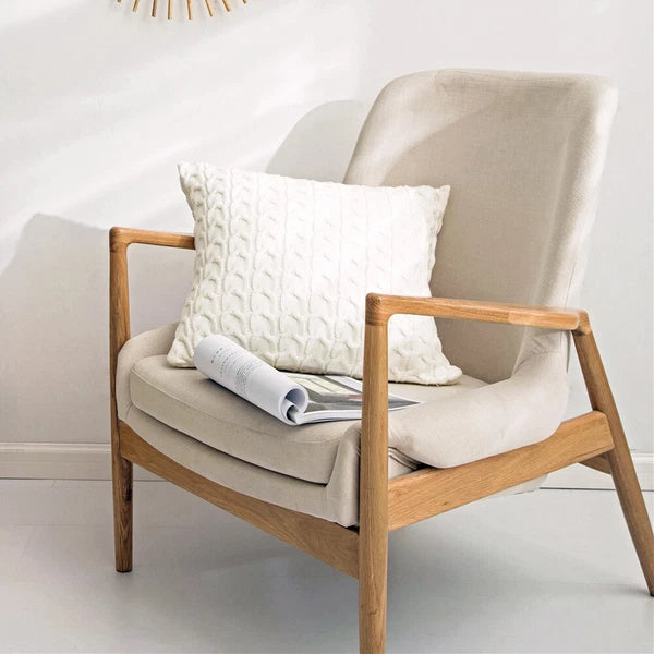 Knitted Pillow Cover Pillowcase Coreless Pillow Cushion Throw Sofa Car Bed Decor