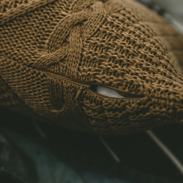 Soft Knitted Cushion Pillow Case Pillows Covers Sofa Bed Office Throw Home Decor