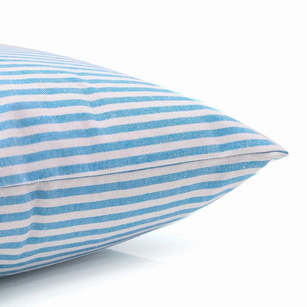 Pillow Cover Throw Cushion Case Covers Cotton Striped Home Sofa Decor Square-S2
