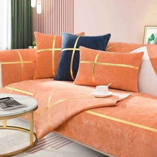 Sofa Seat Cushion Covers for Living Room Cushion Chaise Longue Corner L Shape