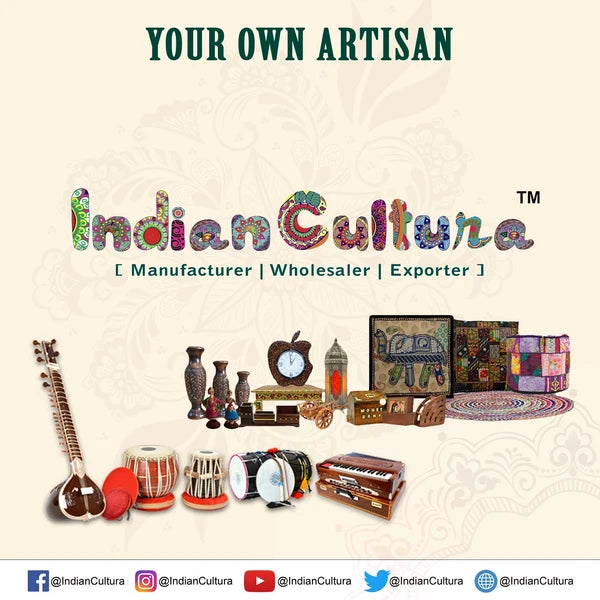 Pillow Cover Indian Handcrafted Mandala Decor Car Sofa Cushion Case