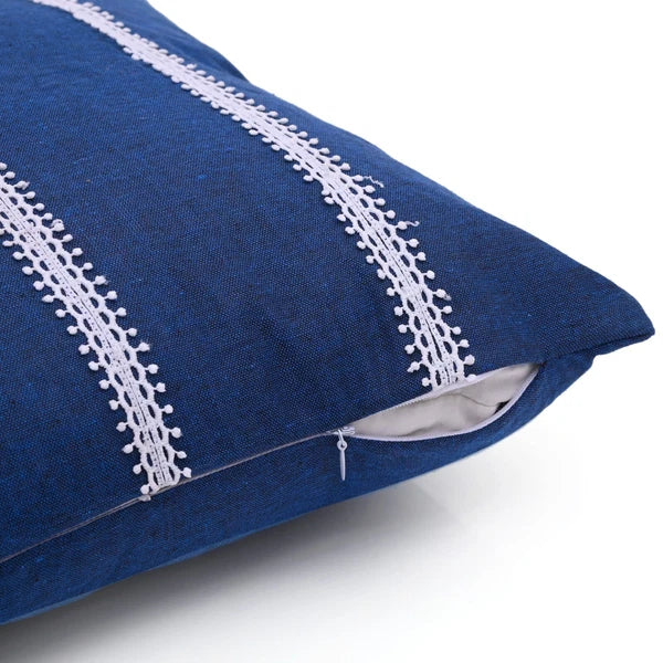 Cushion Case Cotton Pillow Cover Home Sofa Couch Bed Decor Square Covers Set 5