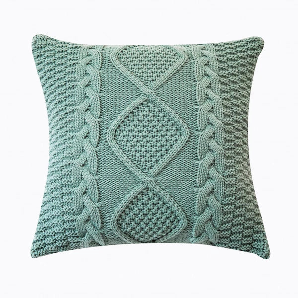 1pc Fashion Throw Pillow Case Sofa Waist Cushion Covers Knitted Home Bed Decor