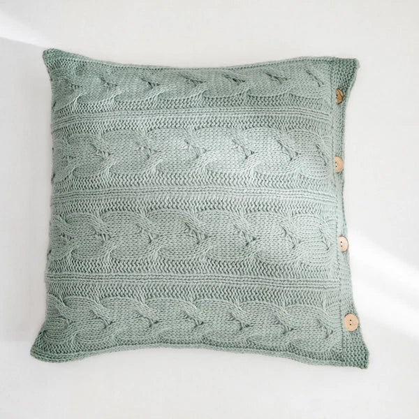 Knitted Cushion Cover Pillowcase Sofa Bed Throw Waist Pillows Case Home Decor