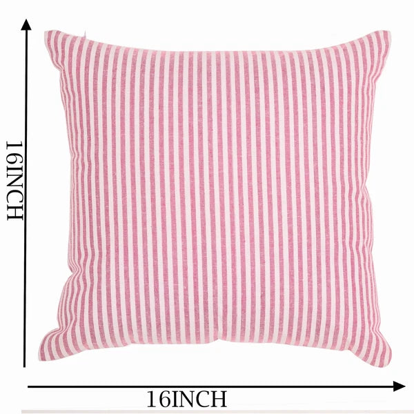 Cushion Covers Cotton Striped Throw Pillow Cover Case Home Decor Sofa Pillowcase