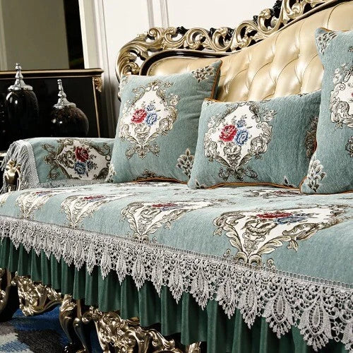 Non-Slip Sofa Covers Living Room Chenille Sofa Cushion Couch Cover SofaSeat Pad