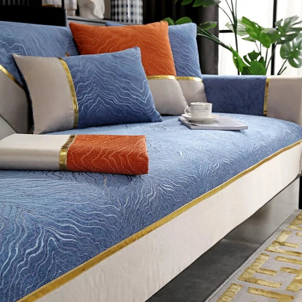 Sofa Cushion Cover Luxury High-grade Universal Non-slip Nordic Backrest Cover