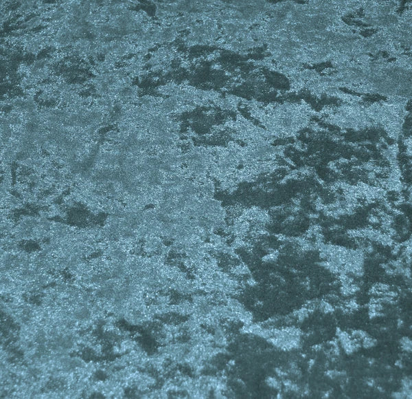 Mv18 Dark Teal Crushed Velvet Sofa Seat Patio Bench Cushion Bolster Cover/Runner