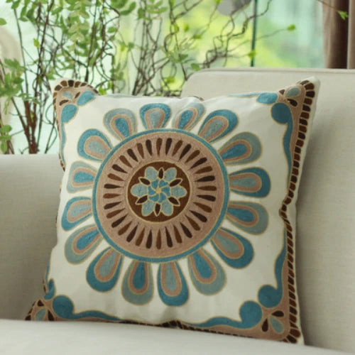 Luxury Cushion Covers for Living Room Sofa Cushion Cover Embroidery Pillowcase
