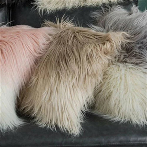 Faux Wool Shaggy  Throw Pillow Case Waist Cushion Cover Bed Sofa Home Decor