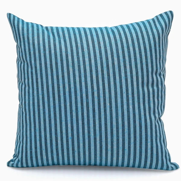 Pillow Cover Throw Cushion Case Covers Cotton Striped Home Sofa Decor Square-S2