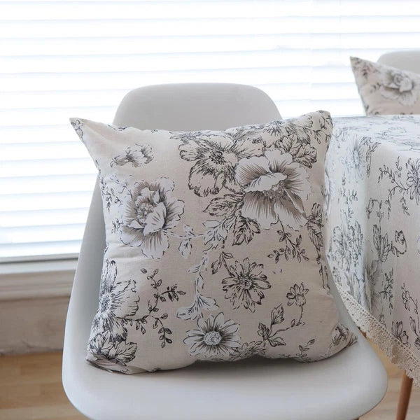 Home Print Cushion Covers Square Pillowcase Sofa Throw Waist Bed Decor Christmas