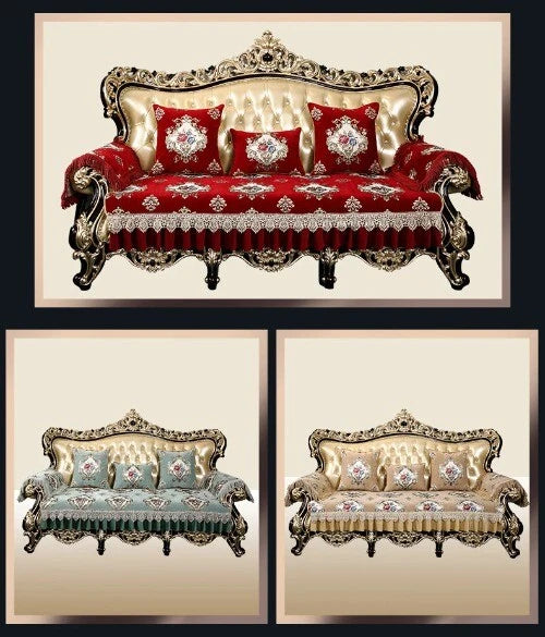 Non-Slip Sofa Covers Living Room Chenille Sofa Cushion Couch Cover SofaSeat Pad