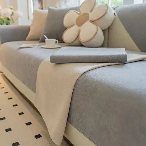 Chenille Sofa Cushion 2024 New High-end Cushion Modern Non-slip Sofa Cover Towl