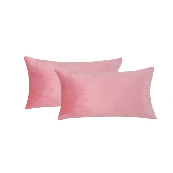 Plain Velvet Cushions Covers 30x51 cm Luxury Soft Velvet Sofa Bed Pillow Cases