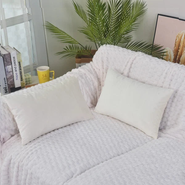 Plain Velvet Cushions Covers 30x51 cm Luxury Soft Velvet Sofa Bed Pillow Cases