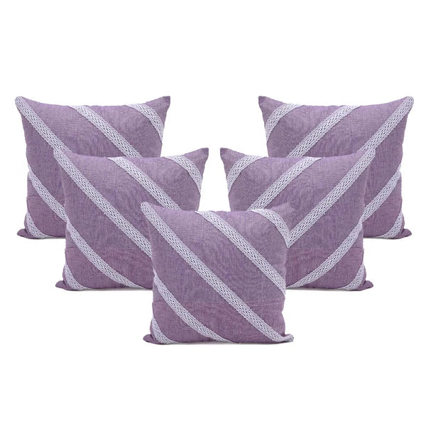 Cushion Cover Cotton Throw Pillowcase Pillow Covers Zipper Home Sofa Bed Decor