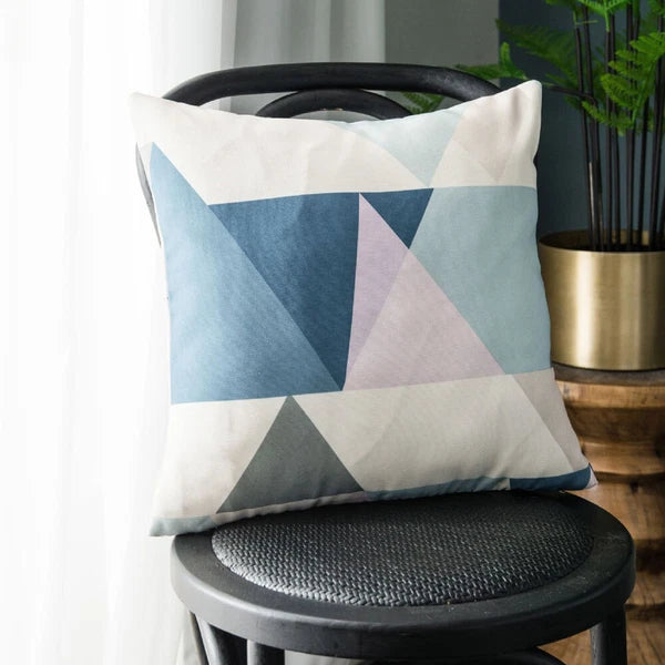 Home Print Cushion Covers Square Pillowcase Sofa Throw Waist Bed Decor Christmas