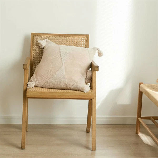Tassel Cushion Cover Knitted Pillow Covers Pillowcase Sofa Throw Bed Home Decor