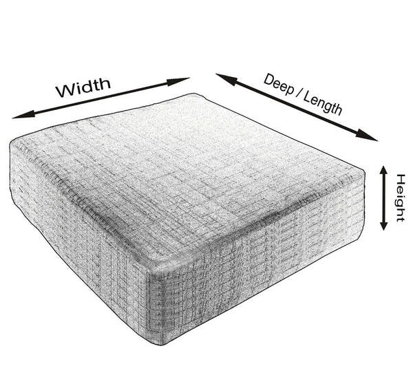 Mv18 Dark Teal Crushed Velvet Sofa Seat Patio Bench Cushion Bolster Cover/Runner