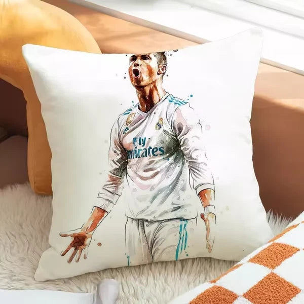 Pillow Covers Decorative CR7 Cushions Cover for Sofa Pilow Cases Pillowcases 50X
