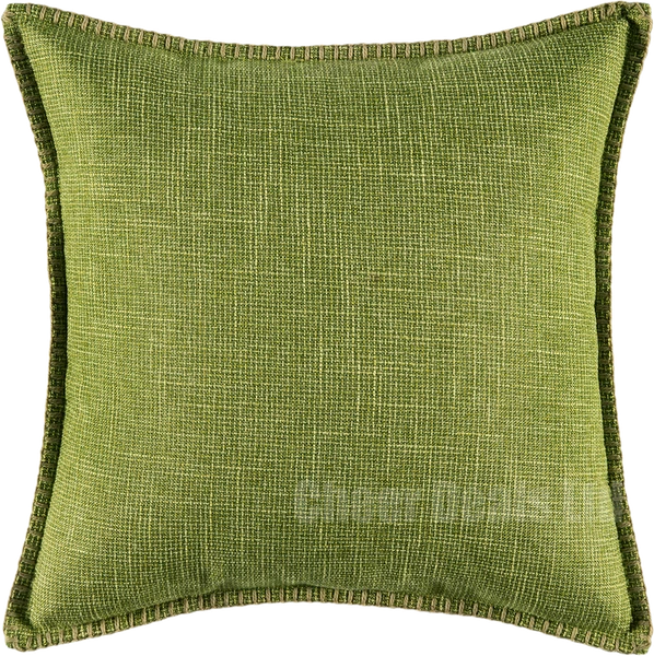 Cushion Cover 18inch 45cm Luxury Pillow Case Linen Trim Sofa Home Nylore Brand