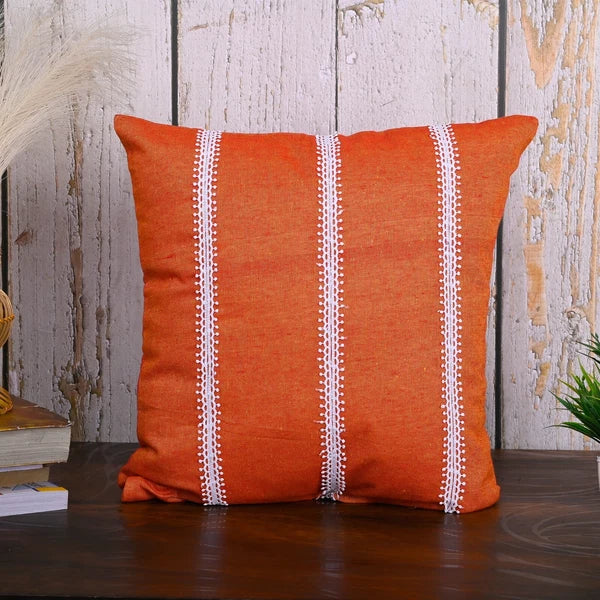 Cushion Case Cotton Pillow Cover Home Sofa Couch Bed Decor Square Covers Set 5