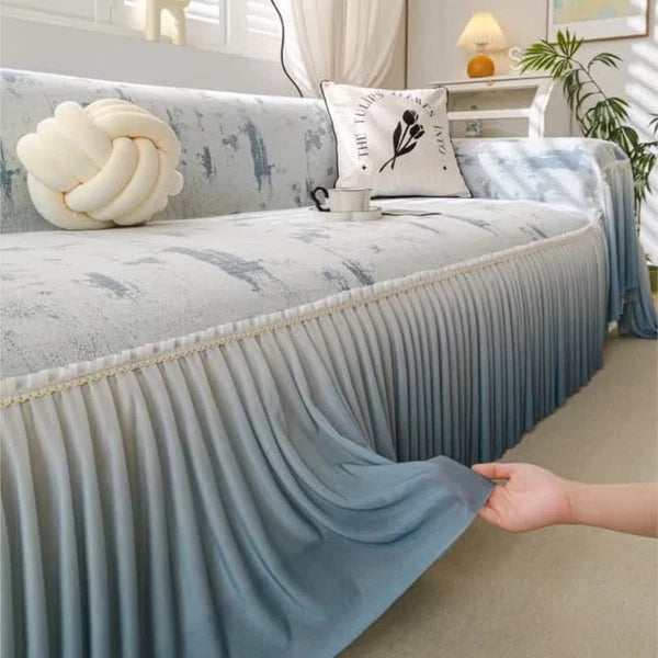 Modern Simplicity Ice Silk Cooling Mat Sofa Cushion Summer Pad Sofa Cover