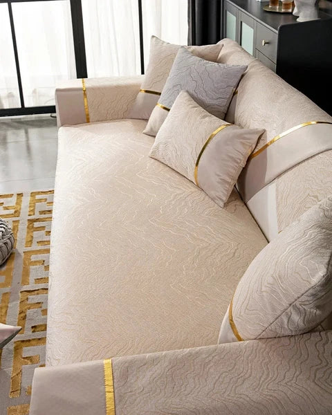 Sofa Cushion Cover Luxury High-grade Universal Non-slip Nordic Backrest Cover