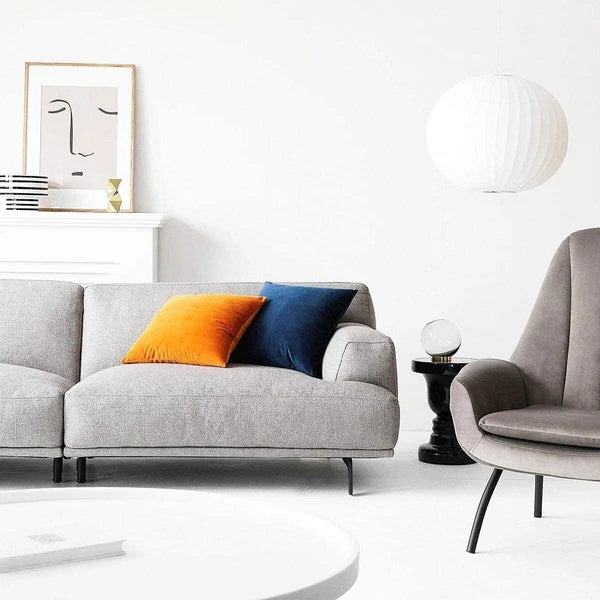 Crushed Cushion Covers or Velvet Cushions 18 x 18 Set of 2 Pair Bed Sofa Pillow