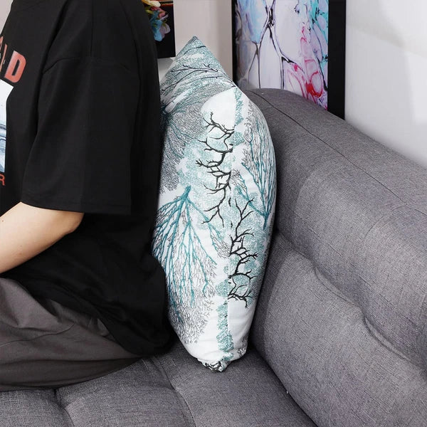 Stylish Simplicity Polyester Cushion Cover Throw Pillow Case for Sofa