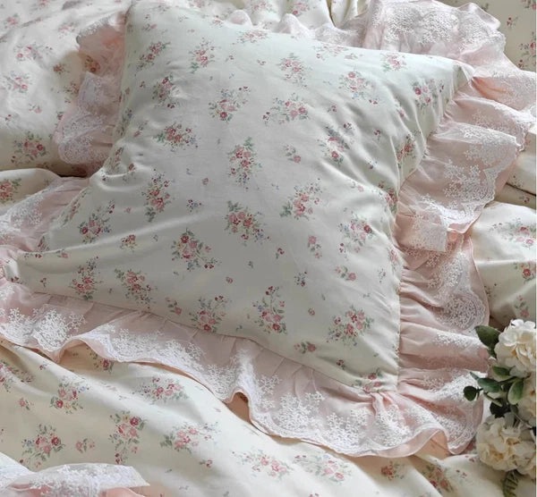 Lace Decorative Pillowcase Bed Pillow Case Princess Cushion Cover Sofa Cushions