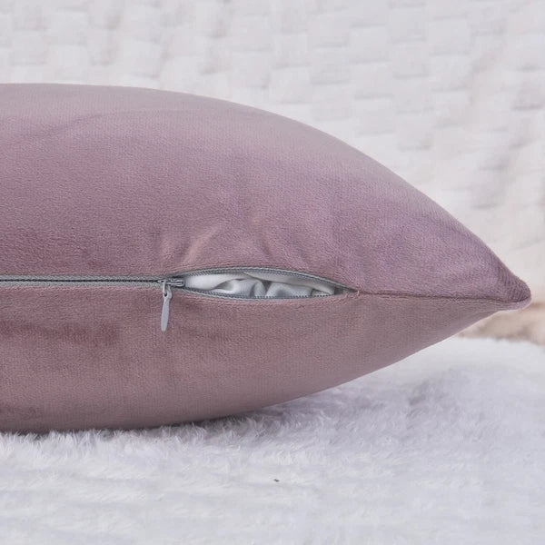 Plain Velvet Cushions Covers 30x51 cm Luxury Soft Velvet Sofa Bed Pillow Cases
