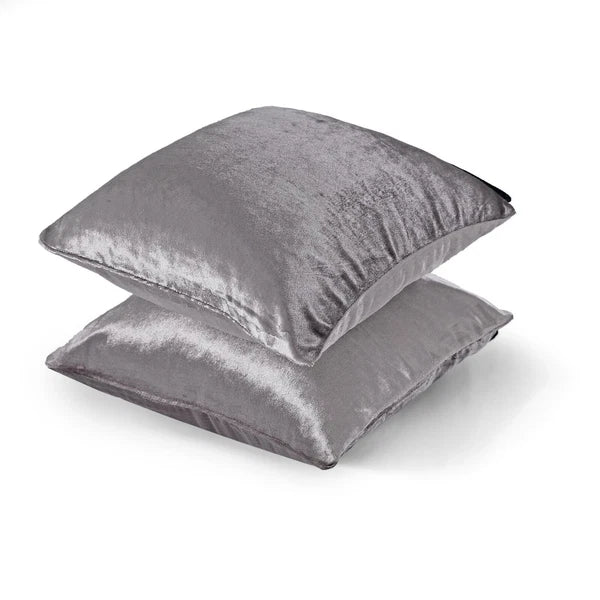 Pack of 4 Plush Velvet Cushion Covers Extra Soft Sofa Throw Pillow Cases 17"x17"