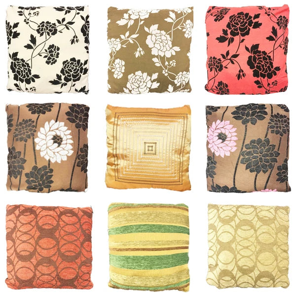 Cushion Case Sofa Throw Pillow Covers 18" Vintage Home Decor Cotton Soft Inners