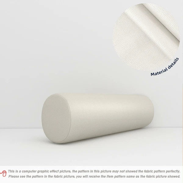 Pb045A Cushion Cover*Pearl White*Faux Leather synthetic Litchi Skin Sofa Seat