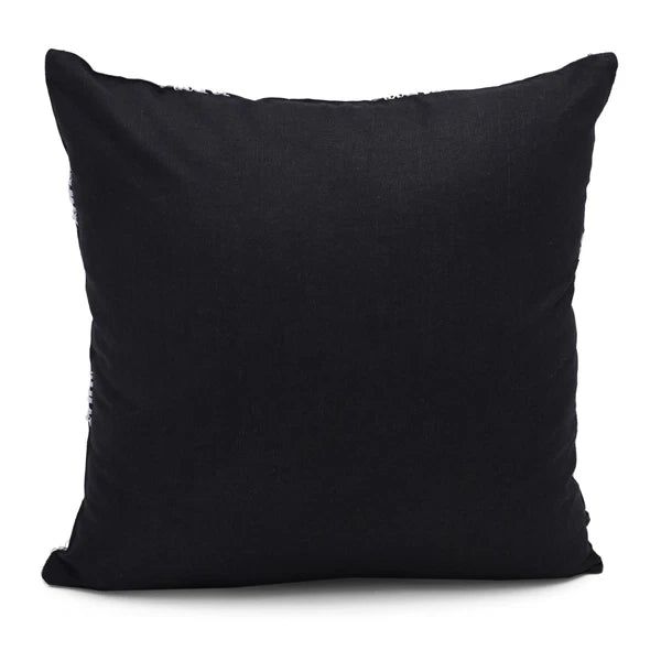 Decorative Cushion Cover Cotton Throw Pillow Case Home Sofa Decor Diagonal Lace