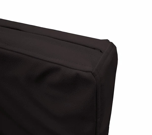 Tailor Made*Cover Only*Faux Leather Skin Box Square Sofa Seat Bench Cushion Pb4