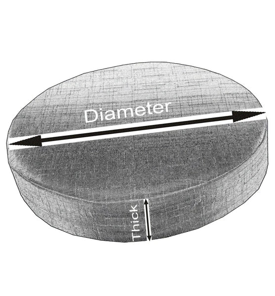 Pb017 Cushion Cover*Middle Blue*Faux Leather synthetic Litchi Skin Box Sofa Seat