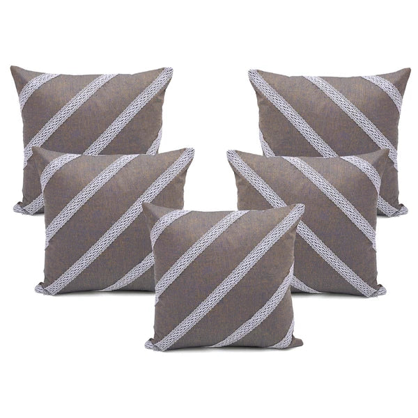 Cushion Cover Cotton Throw Pillowcase Pillow Covers Zipper Home Sofa Bed Decor