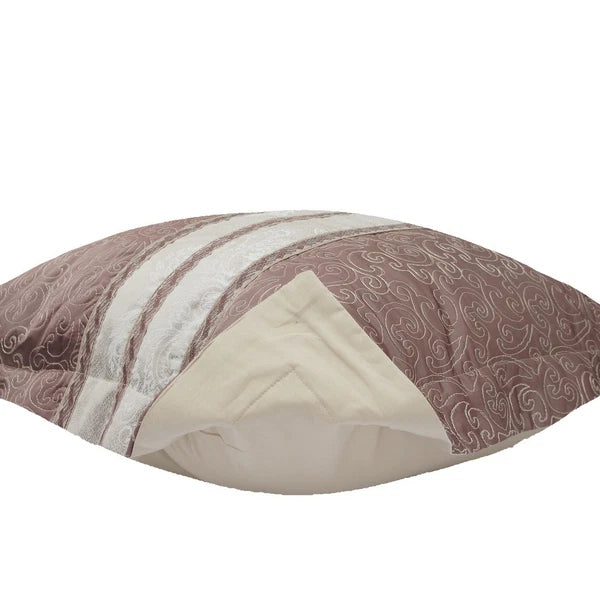 24x24" Premium Cotton PILLOW CASE Bed Sofa Red Yellow Brown Luxury CUSHION COVER