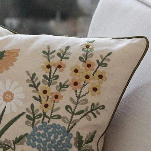 Luxury Cushion Covers for Living Room Sofa Cushion Cover Embroidery Pillowcase