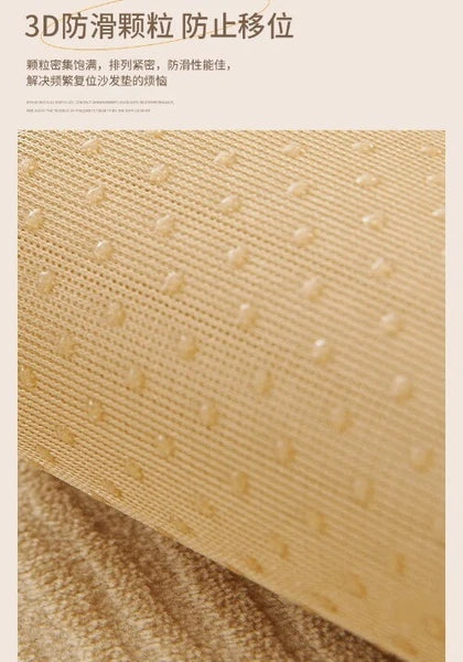 2025 New Winter Milk Plush Sofa Cover for Living Room Plush Sofa Cushion Mat