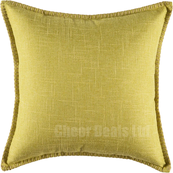 Cushion Cover 18inch 45cm Luxury Pillow Case Linen Trim Sofa Home Nylore Brand