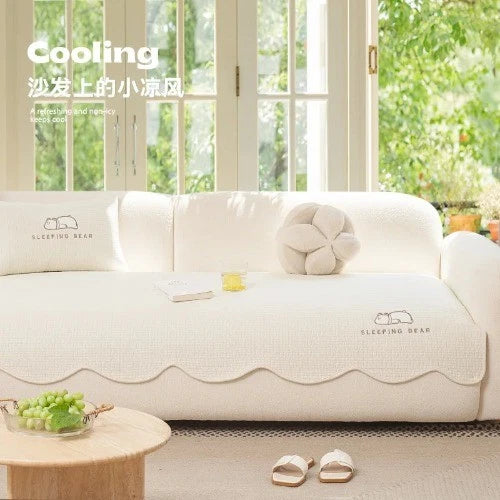 2025 Ice Silk Sofa Cover Summer Universal Non-slip Sofa Mat Cushion Sofa Towel