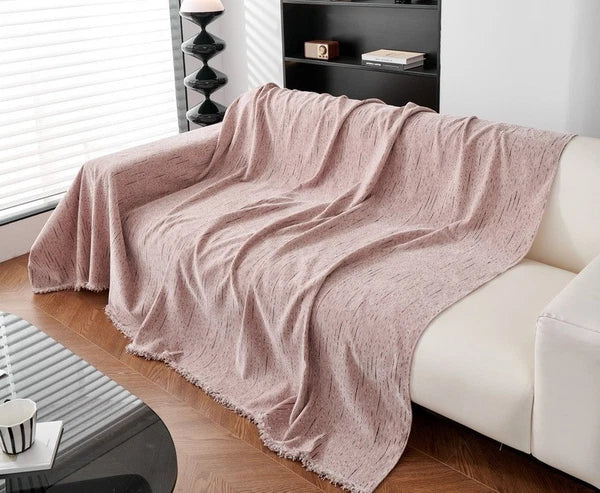 Minimalist four-season universal non-slip all-inclusive sofa blanket