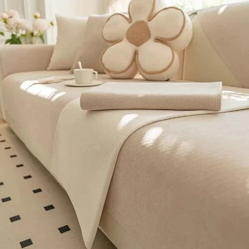 Chenille Sofa Cushion 2024 New High-end Cushion Modern Non-slip Sofa Cover Towl