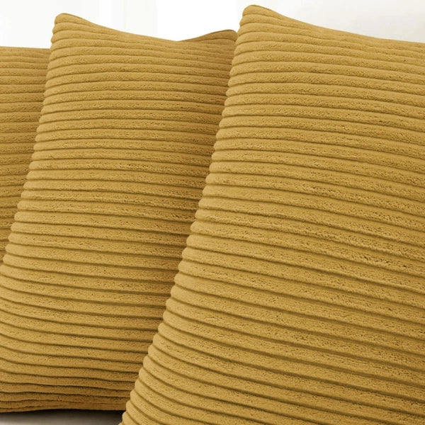 Pack of 1,2,4,6 Velvet Filled Cushion Covers 18x18 Sofa Decor Throw Pillow Cases