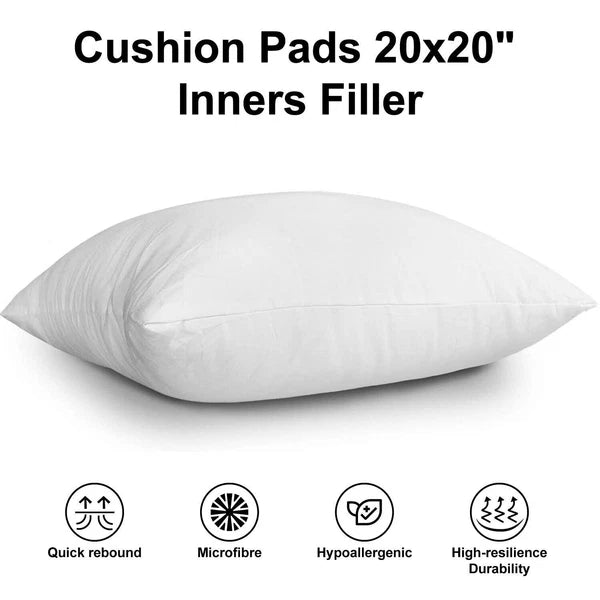 Pack of 1,2,4,6 Velvet Filled Cushion Covers 18x18 Sofa Decor Throw Pillow Cases